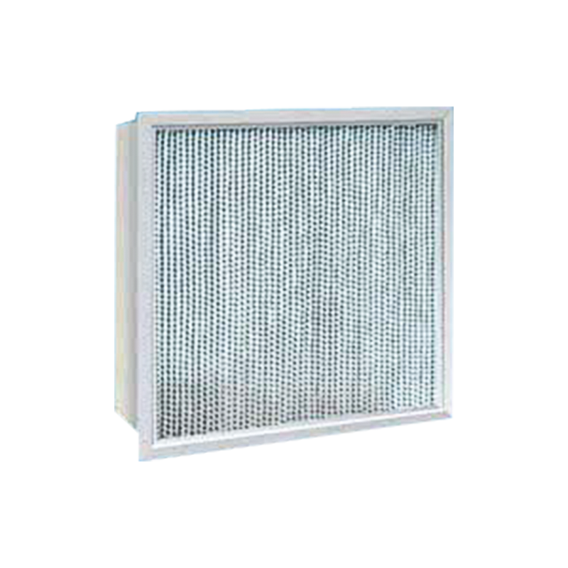 Medium Efficens Aeris Filter cum partitione